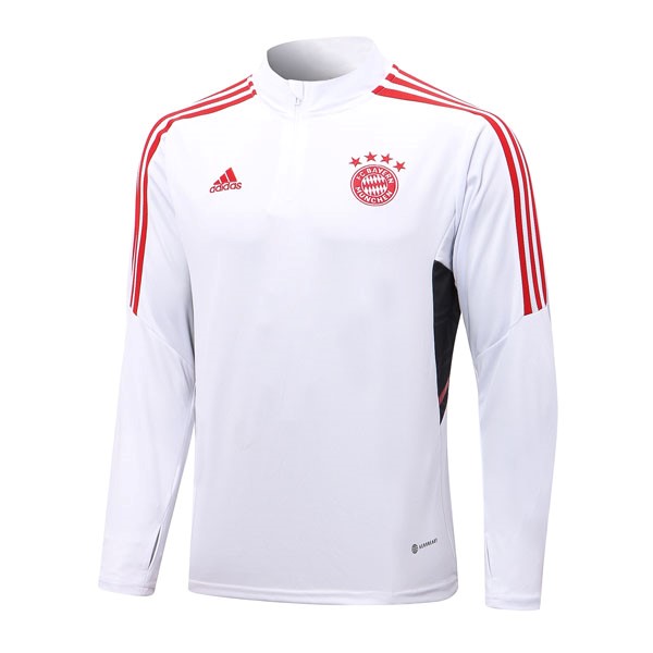 Trainings-Sweatshirt Bayern München Top 2023 Weiß